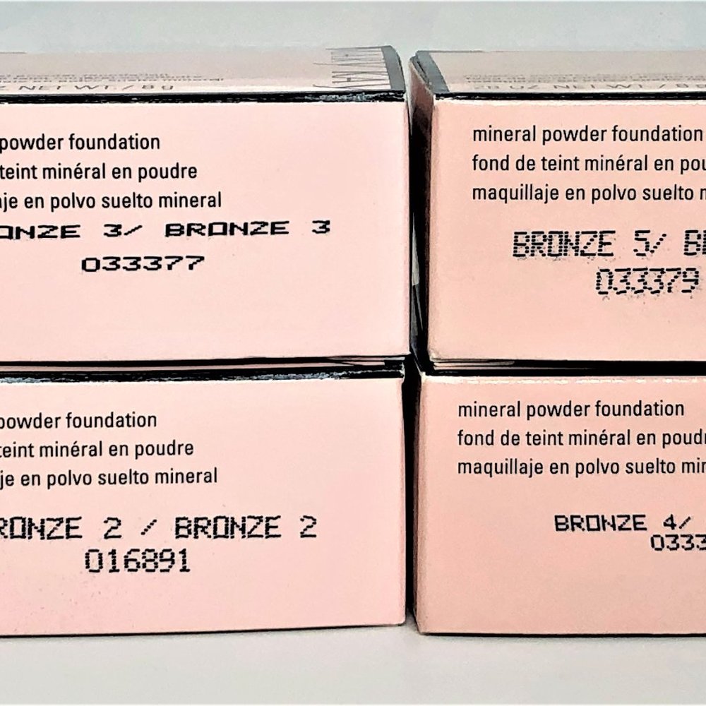 MKay Mineral Powder Matte Foundation-Beige, Ivory & Bronze Shades Ava-NIB! - Picture 5 of 5